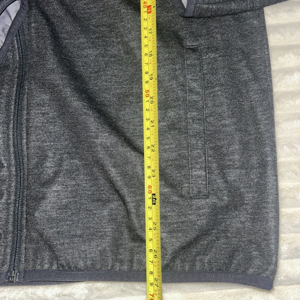 Rhone Tech Terry Full Zip Jacket‎ Mens M Black Commuter Active Hooded Hybrid